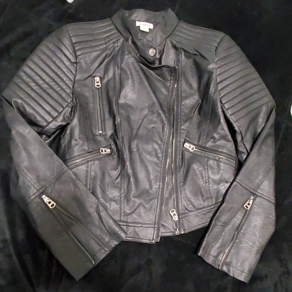 Womens leather jacket